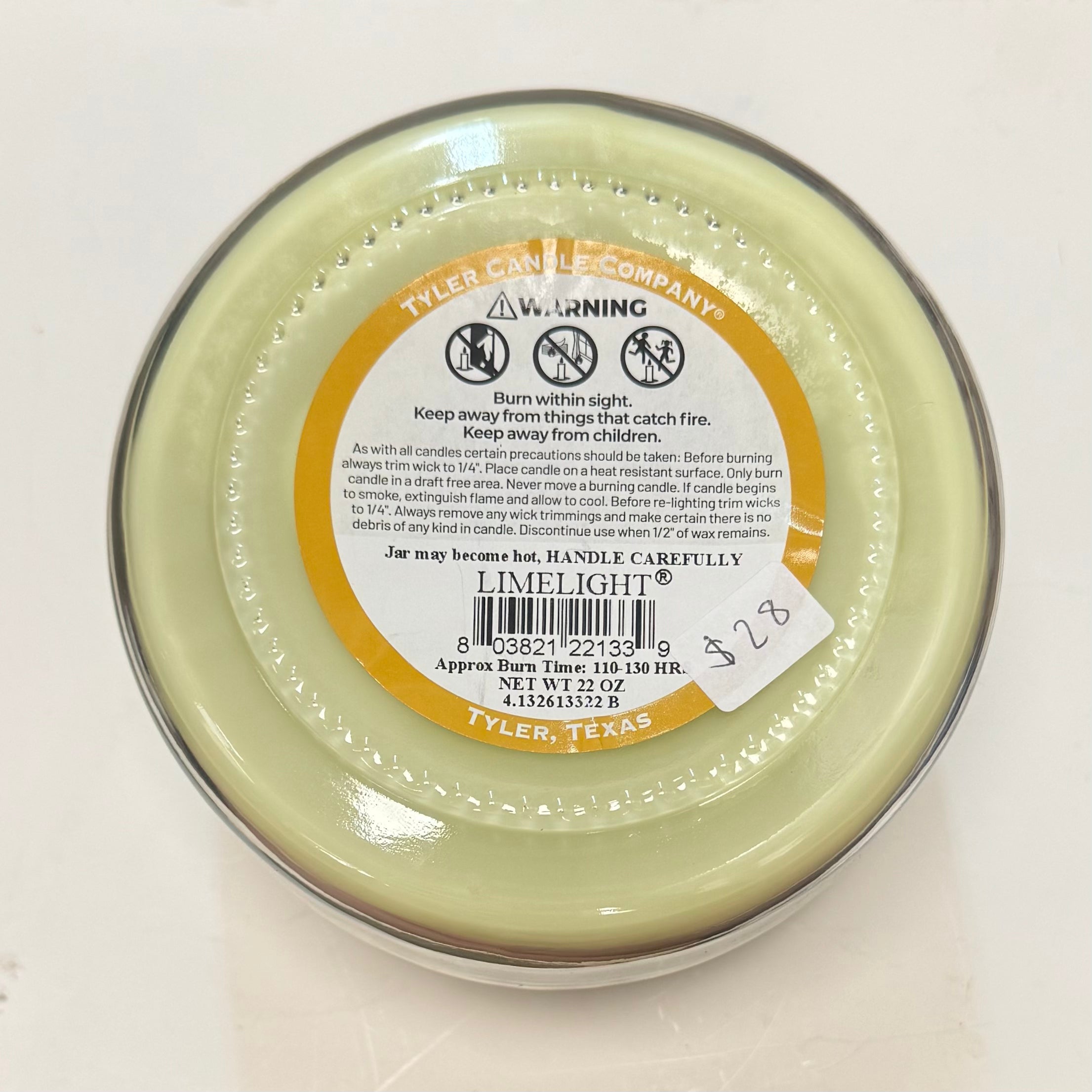 Home - Candle -Limelight - 22 oz.