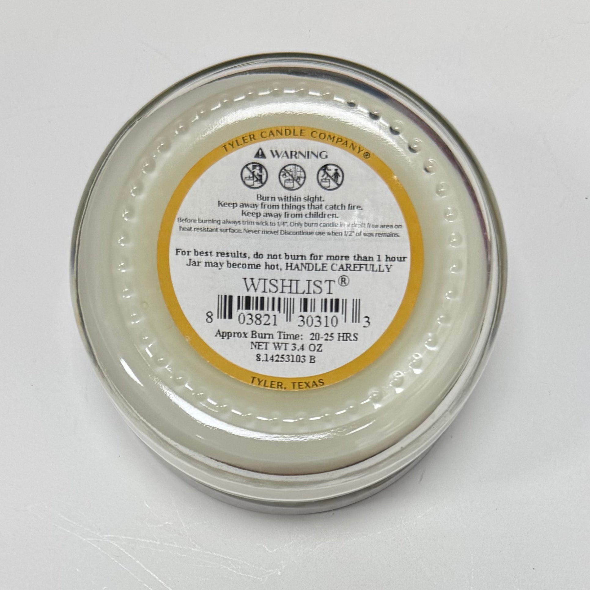 Home - Candle - Wishlist - 3.4 oz.