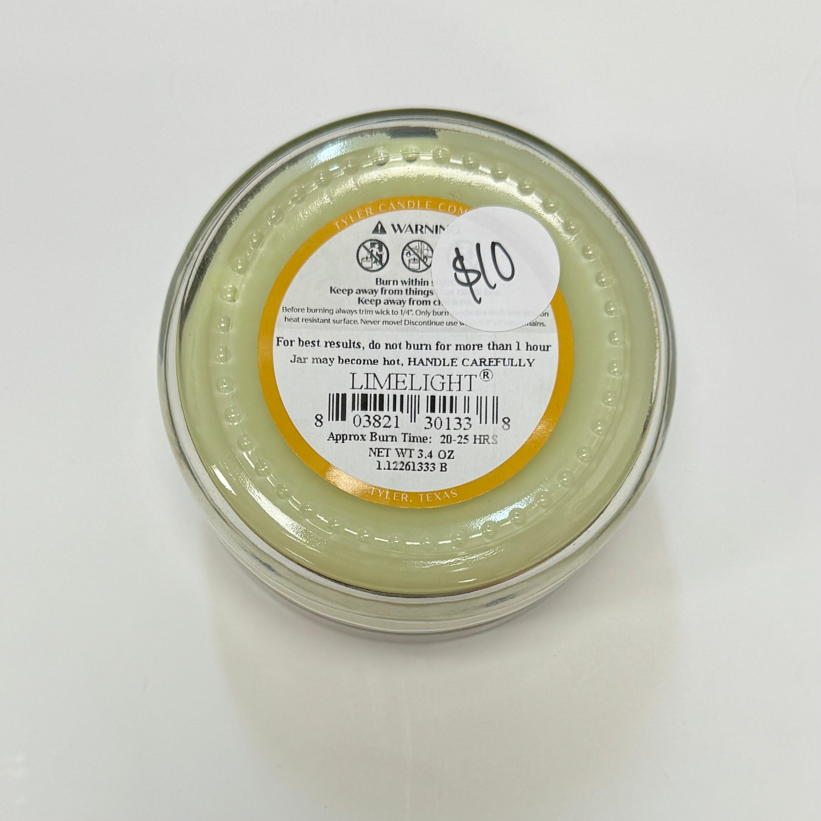 Home - Candle -Limelight - 3.4 oz.