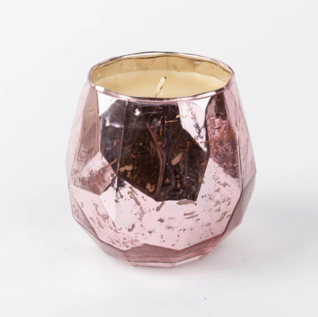 Candle - Sweet Grace - Pink Mercury Glass - 15.8 oz.