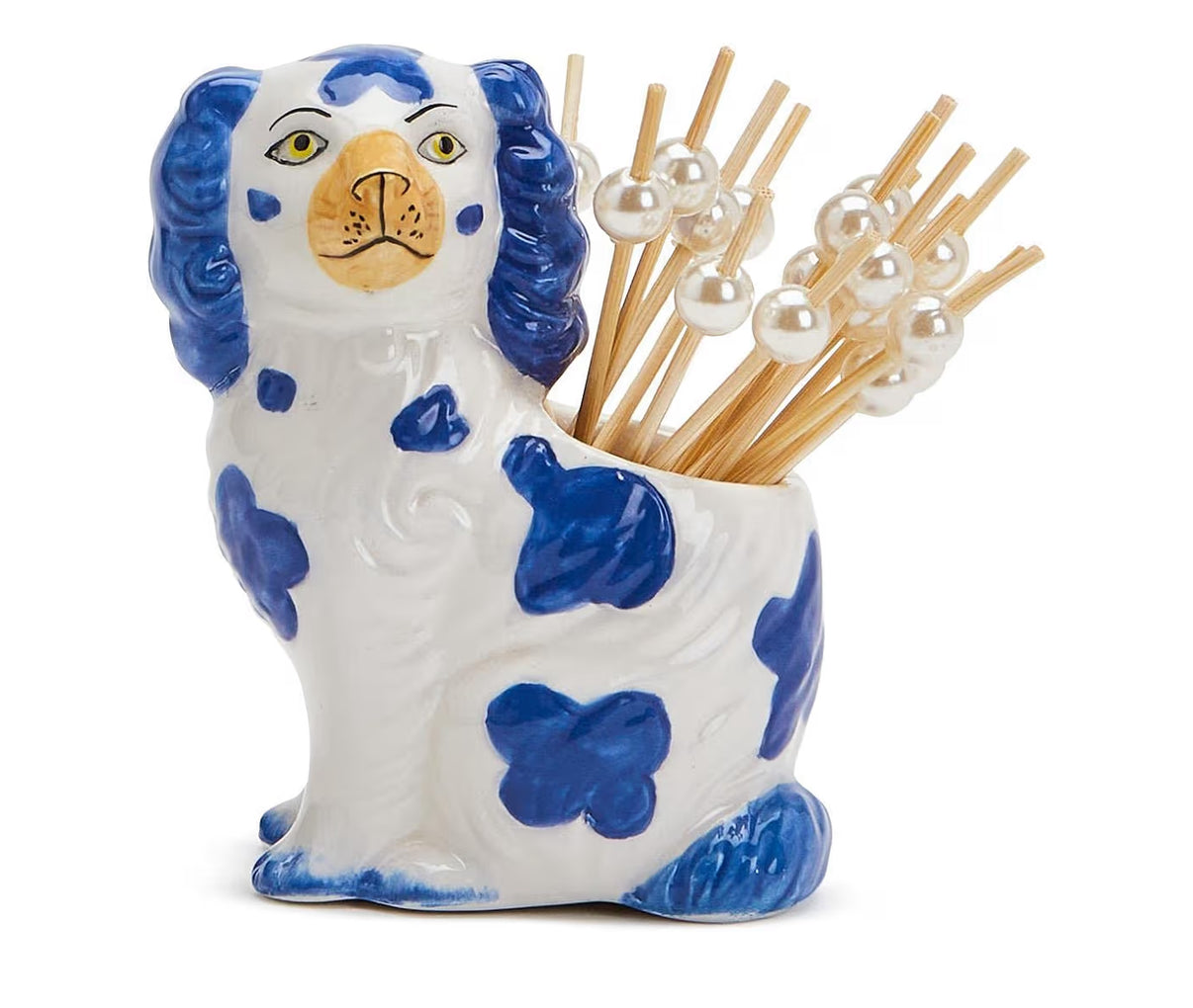 Two's Company Staffordshire Dog Cocktail Pick Holder - Thumbnail 2