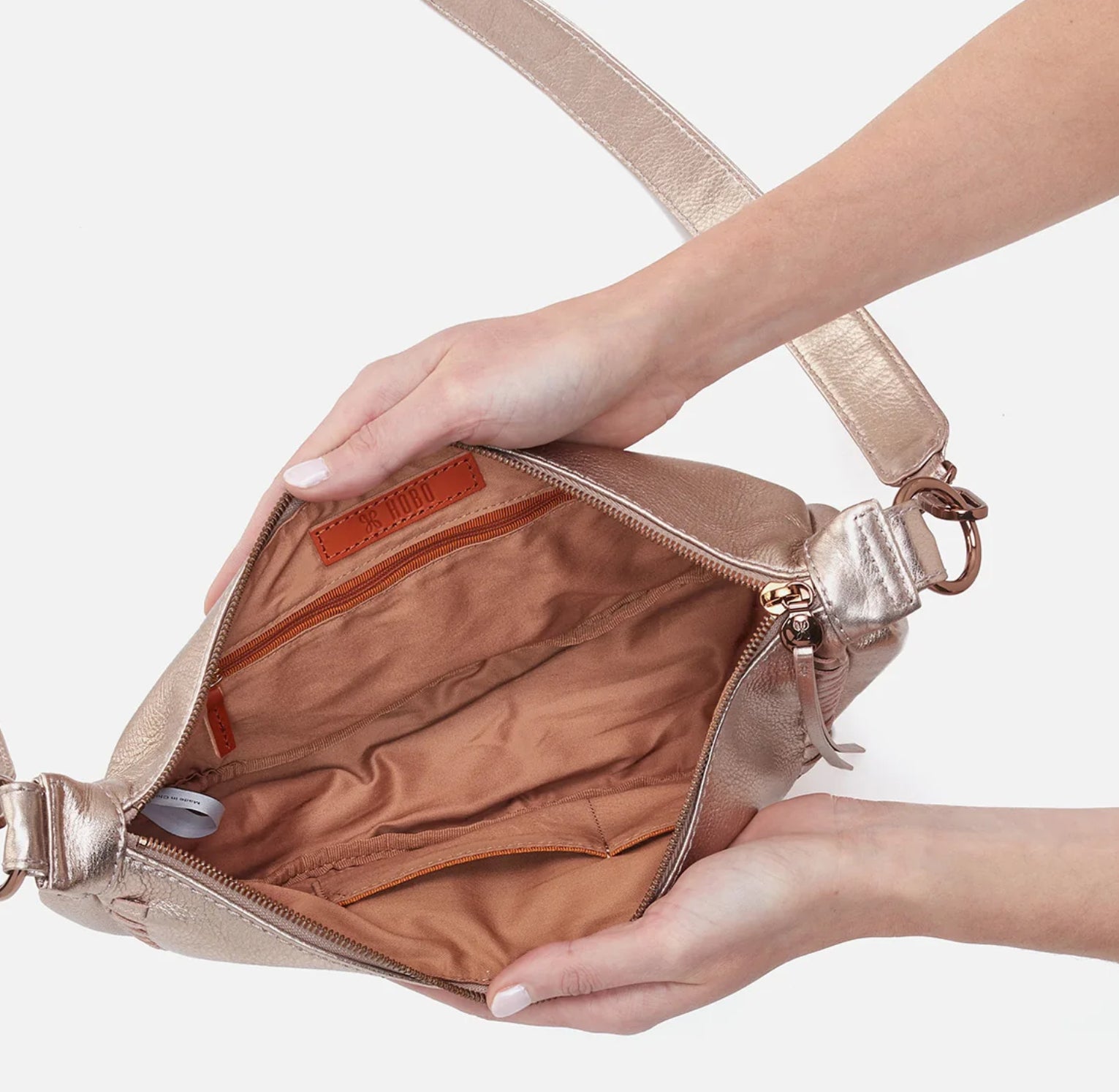 Accessories - Purse - Knox Sling - Pink Gold Metallic