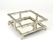 Napkin Holder - Cocktail - Silver - Bamboo
