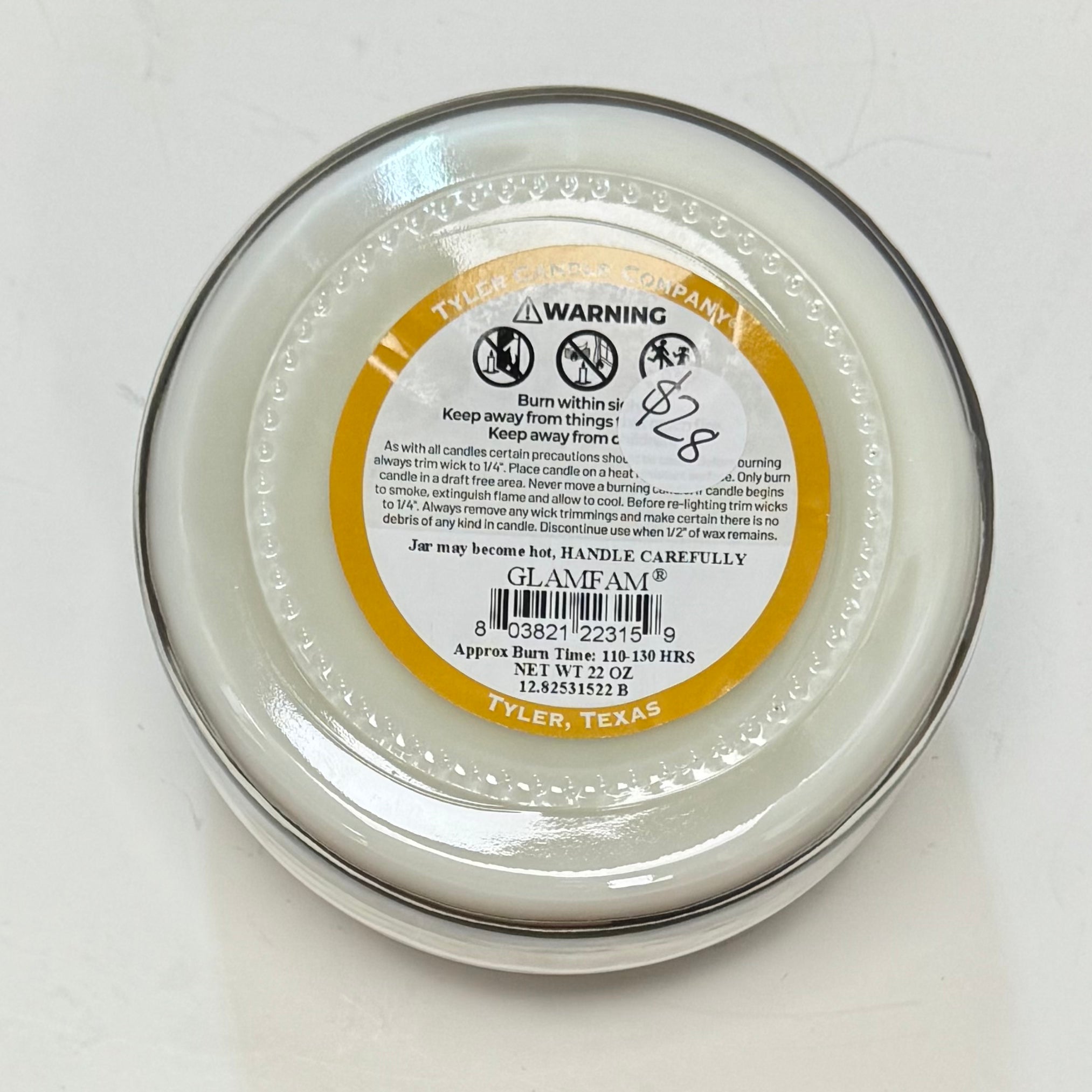 Home - Candle - Glamfam - 22 oz.