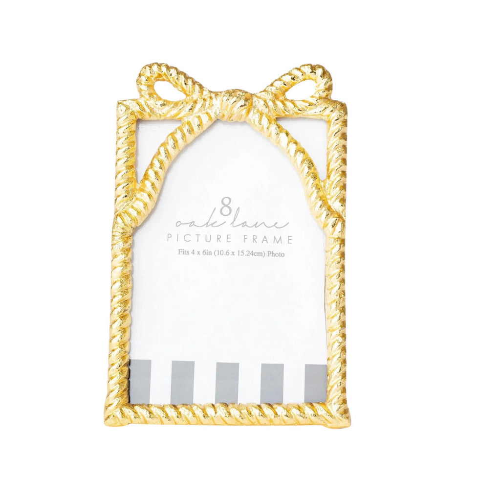 Frame - Gold Bow - 4”x6”