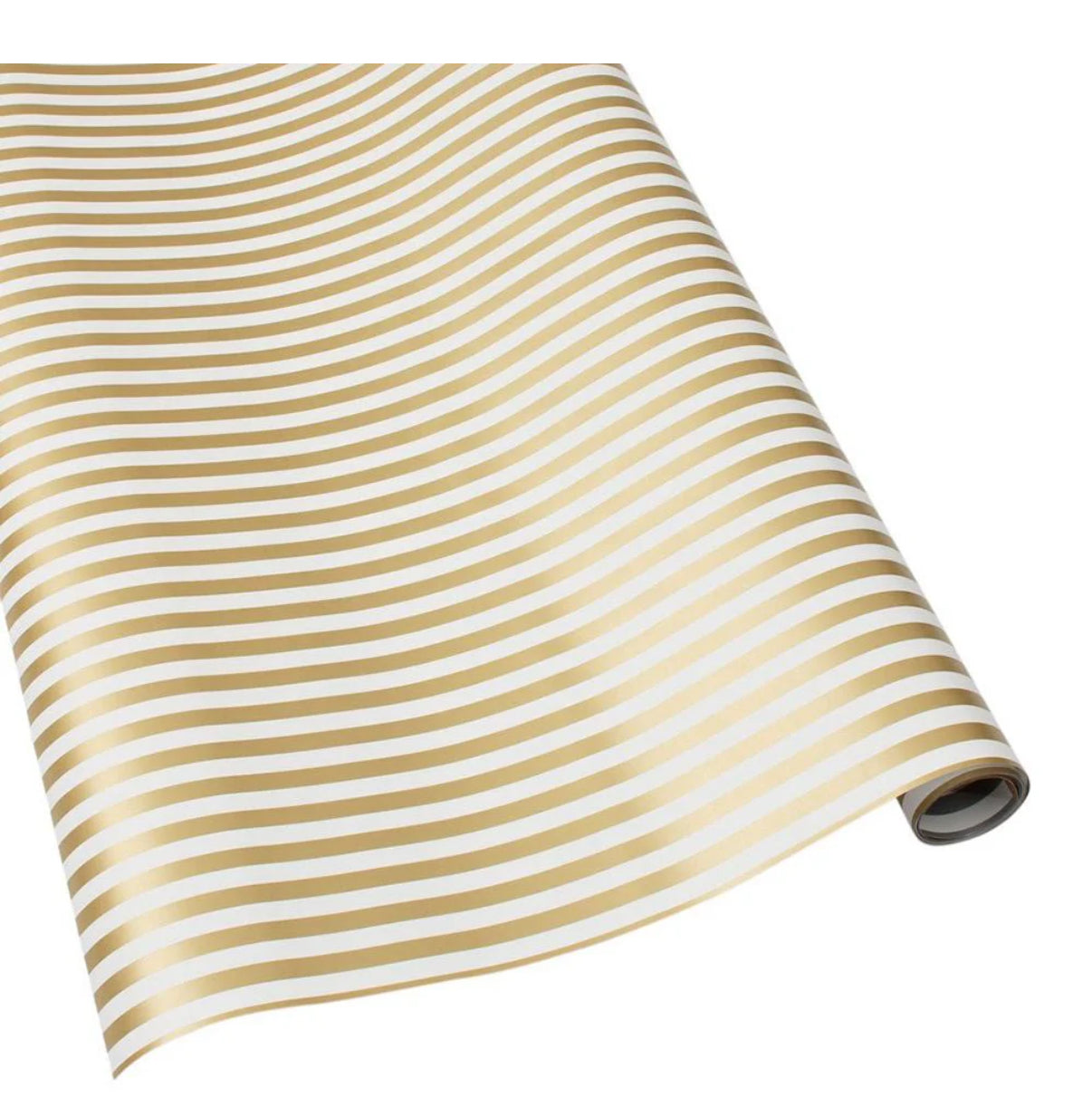 Wrapping Paper - Club Stripe Gold/Silver