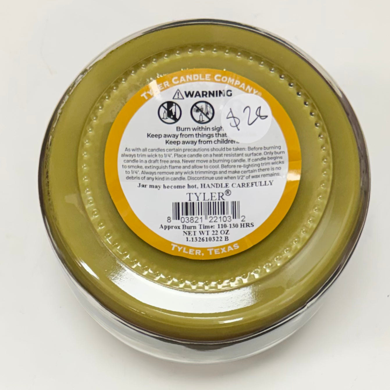 Home - Candle - Tyler - 22 oz.