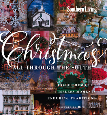 Collage of Christmas-themed images with 'Southern Living' branding