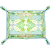 Rectangular tray with floral pattern and 'Laura Park' branding on a white background