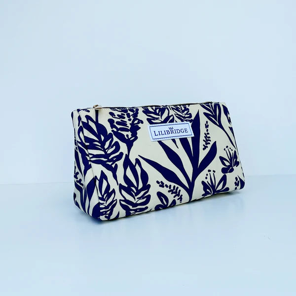 Makeup bag - Island Garden - Navy