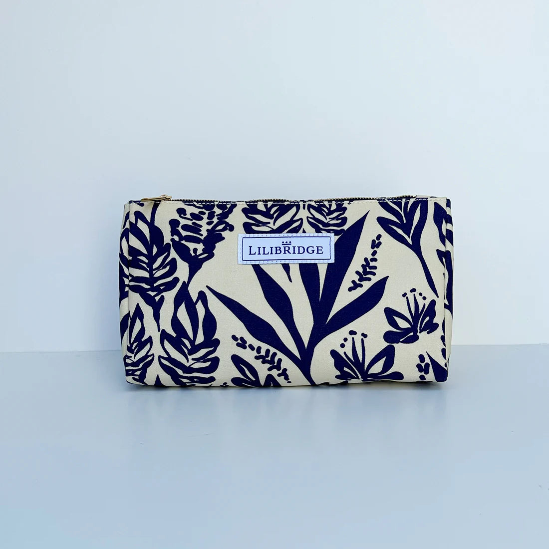 Makeup bag - Island Garden - Navy