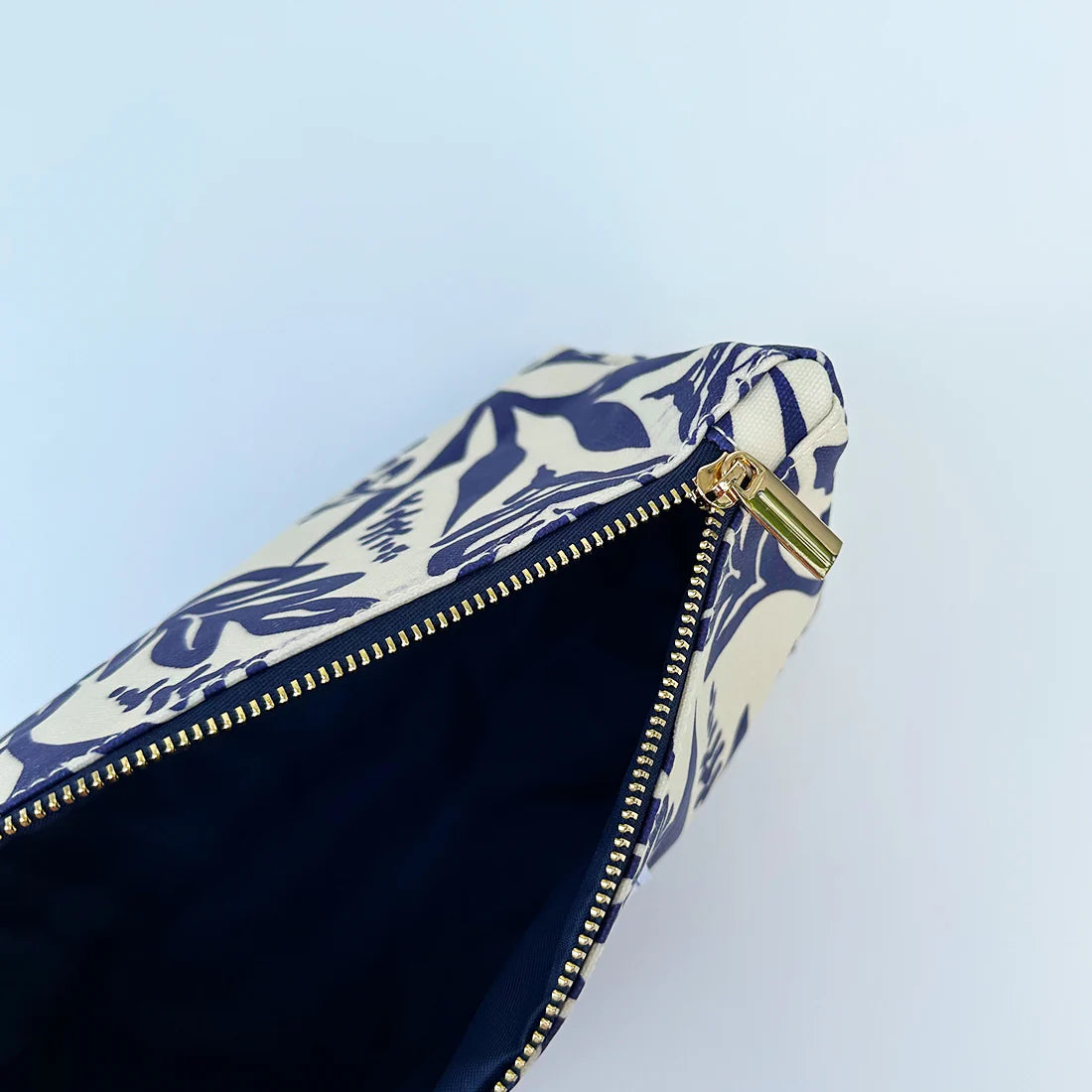 Makeup bag - Island Garden - Navy