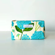 Makeup bag - Hydrangea Blue