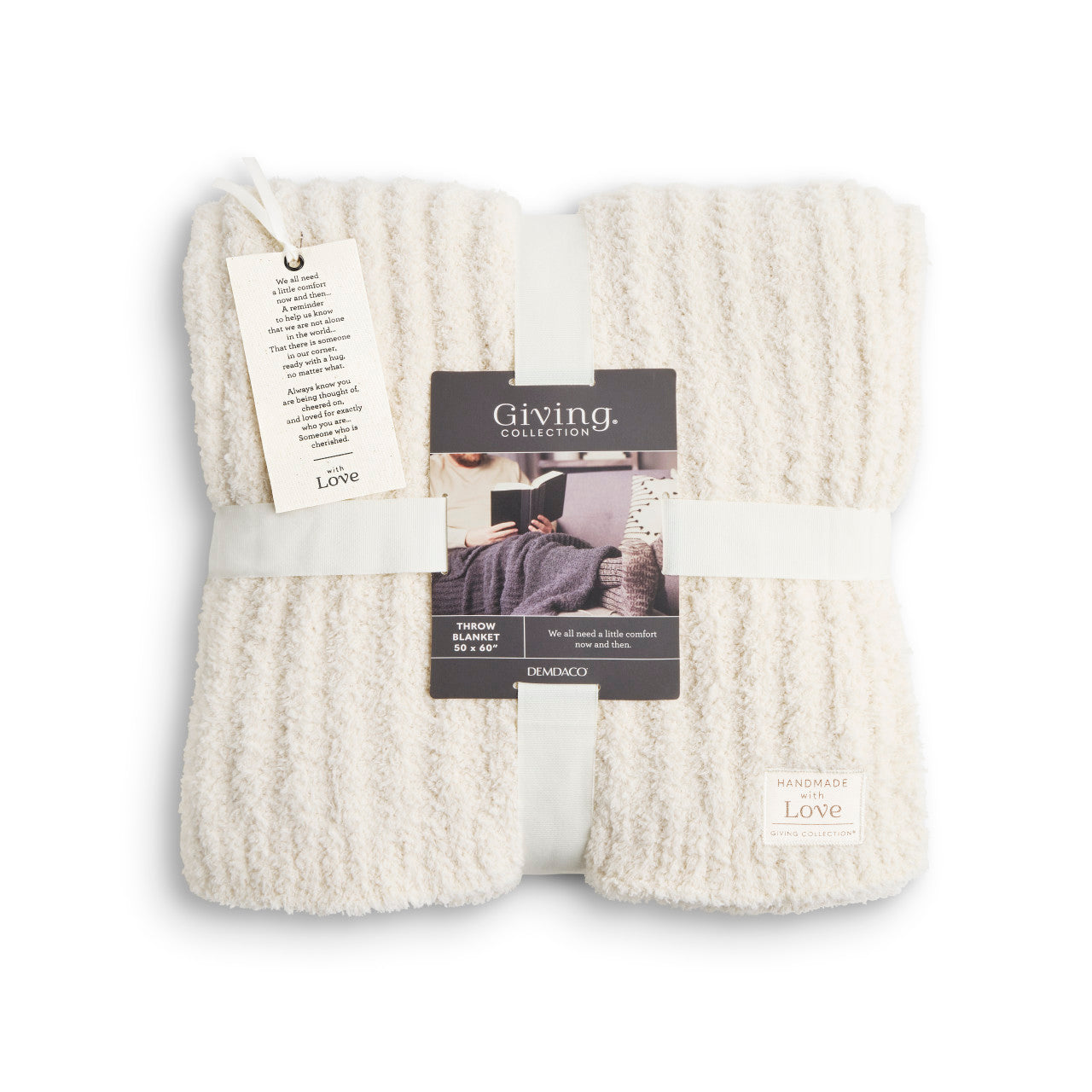 Blanket - Giving Collection - Ribbed - Cream