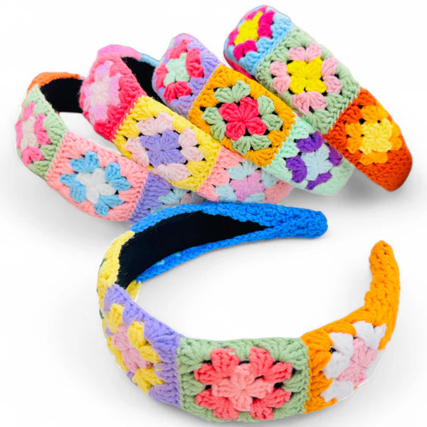 Headband - Crochet - Multicolor