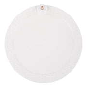 White round serving platter 