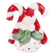 Ceramic candy cane topper 

