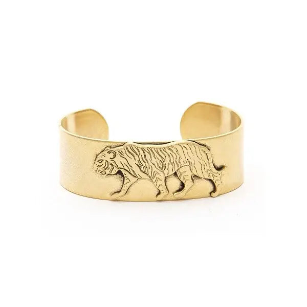 Gameday - Bracelet - Gold Bangle - Tiger