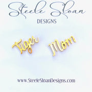 Gameday - Earrings - Tiger Mom - Studs