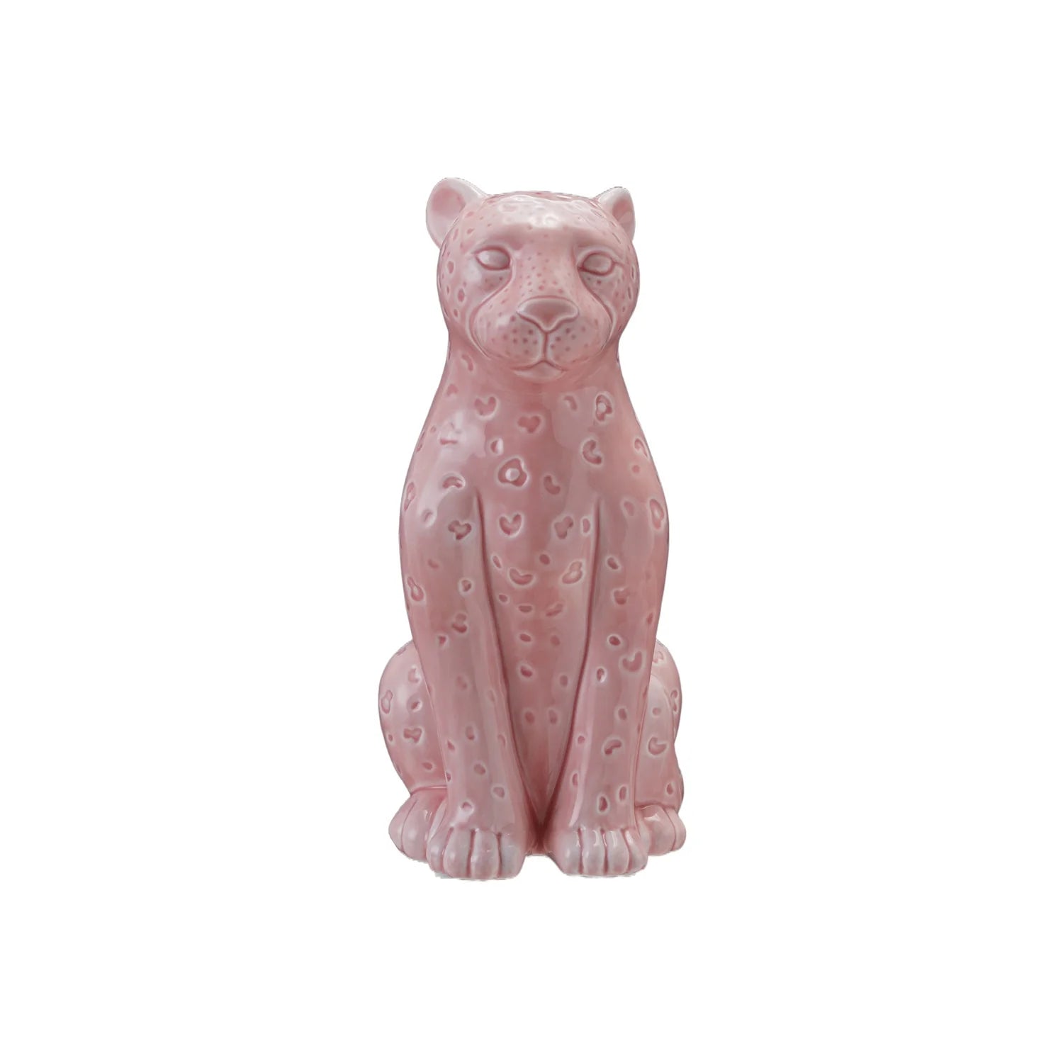 Lamp - Leopard Lamp - Blush Pink
