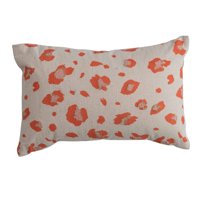 Pillow - Leopard - Lumbar - 14”x9”