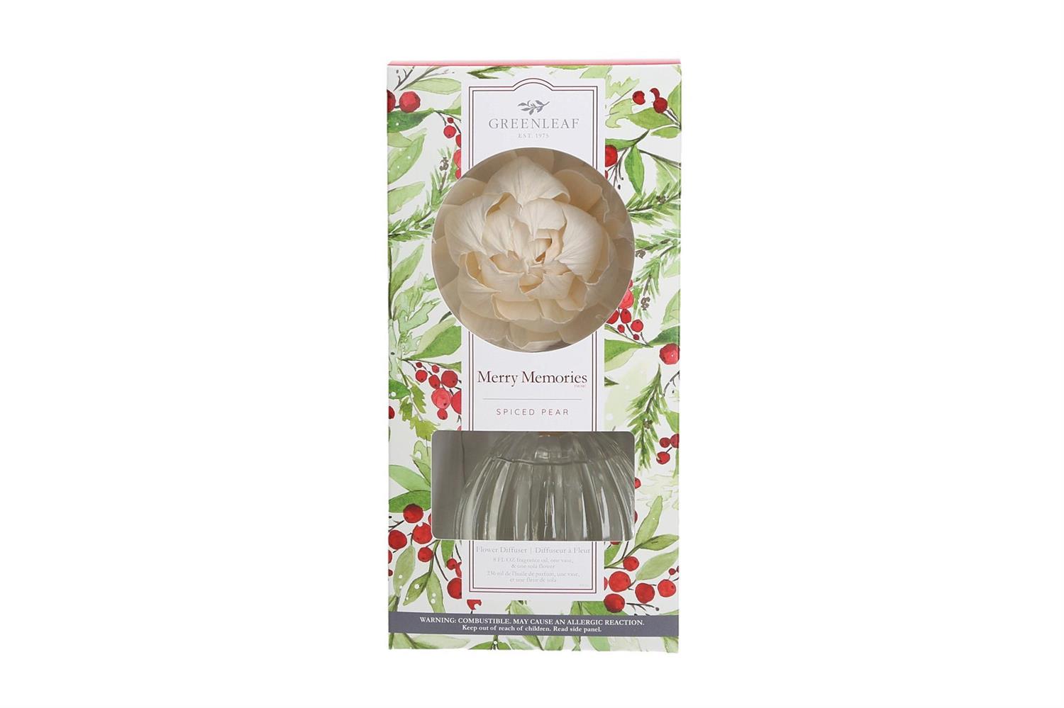 Packaged product with a decorative design on a white background