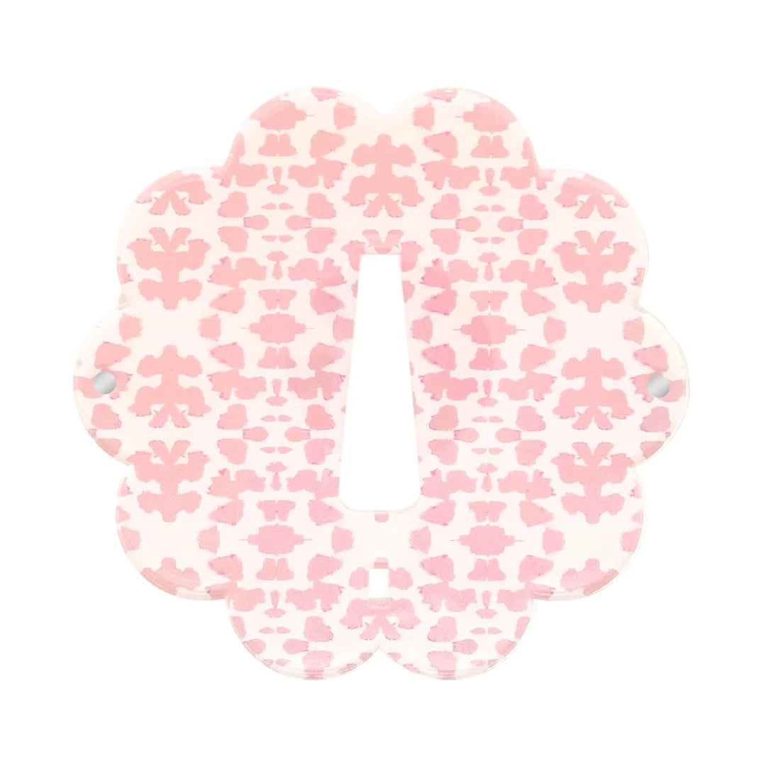 Frame - Chintz Rose Acrylic - Round - 4”x4”