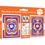 Gameday - Clemson - Playing Cards & Dice Set