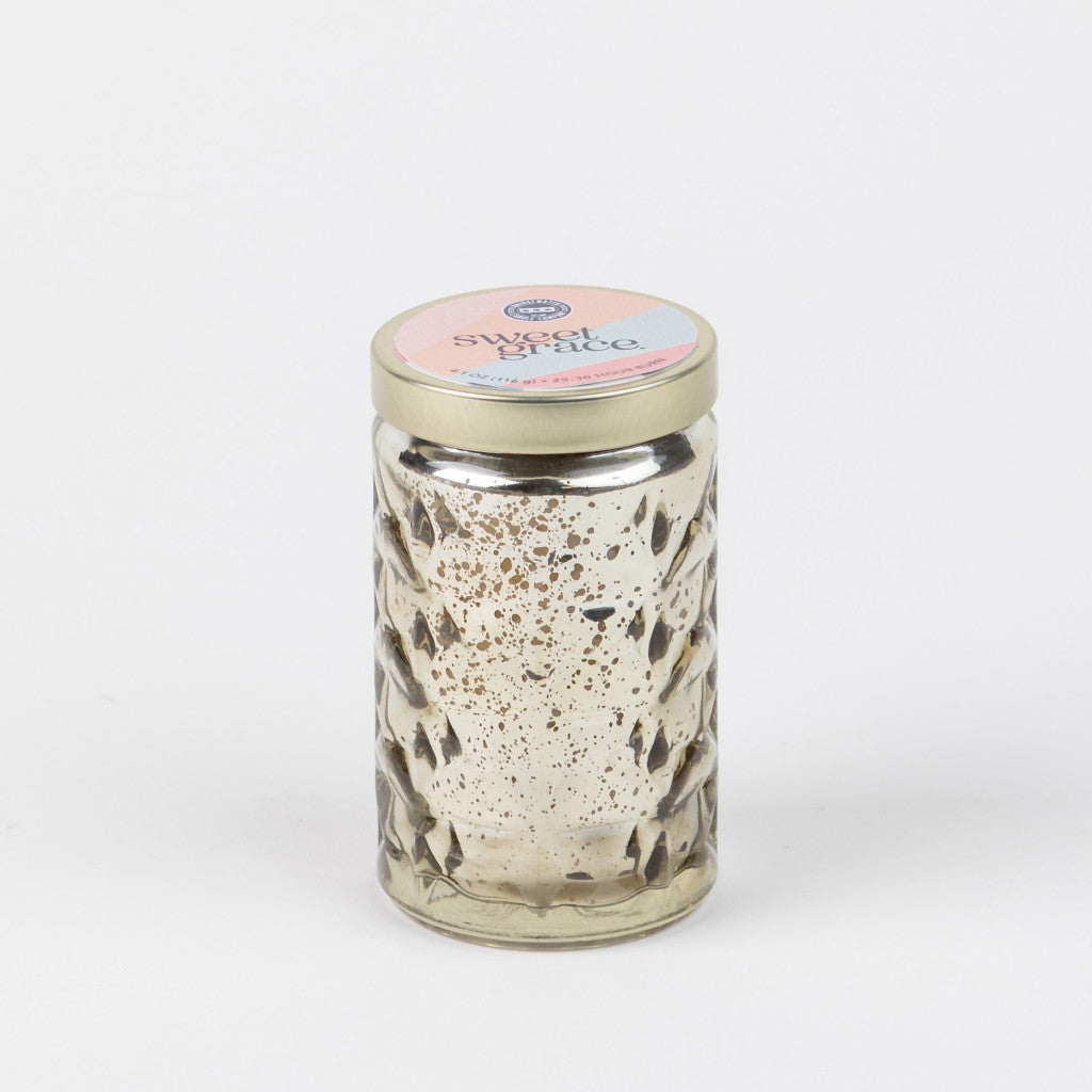 Candle - Sweet Grace - Mercury Glass - 4.1 oz.
