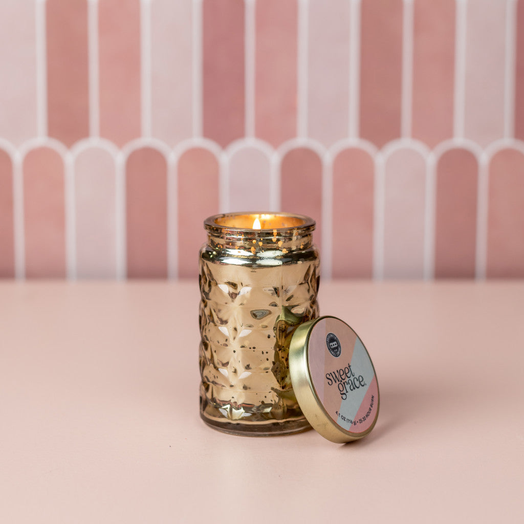 Candle - Sweet Grace - Mercury Glass - 4.1 oz.
