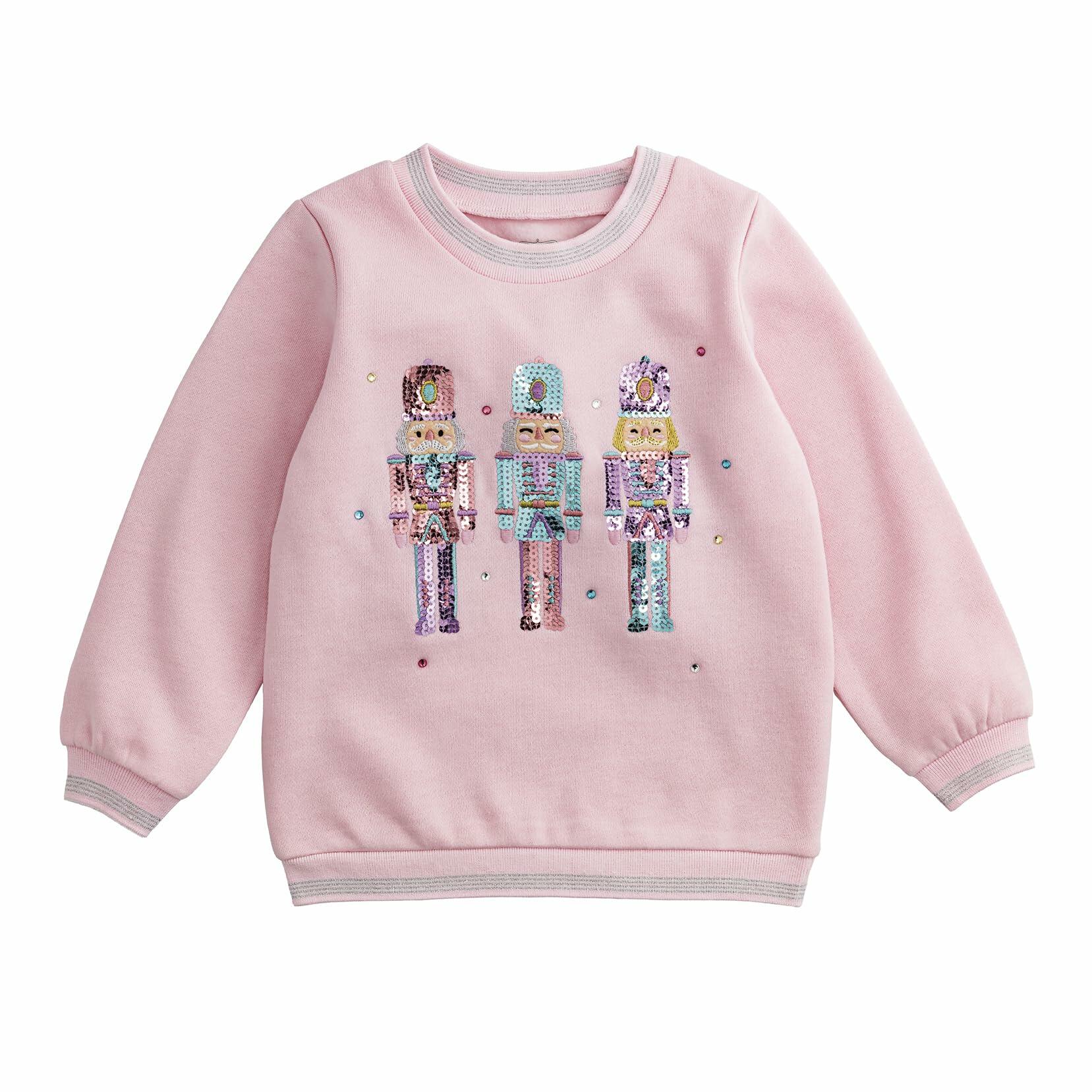 Seasonal - Children - Apparel - pink Nutcracker Sequin Sweatshirt 