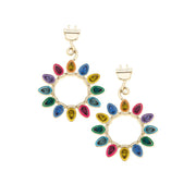 Seasonal - Earrings - All Lit Up Christmas Light Drop