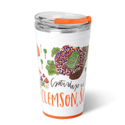 Gameday - Insulated Stainless Steel Party Cup - Saturdays in Clemson - 24 oz.