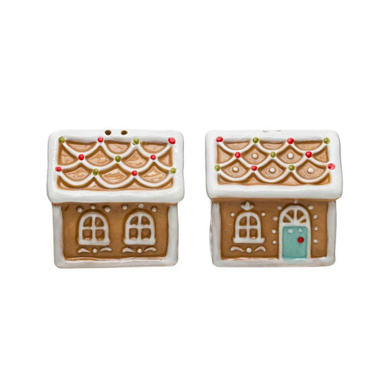 Seasonal  - Salt & Pepper Set - Gingerbread House