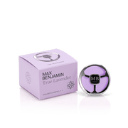 Max Benjamin True Lavender car air fragrance and product box 