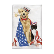 Patriotic Dog & Cat Tea Towel – Bagged