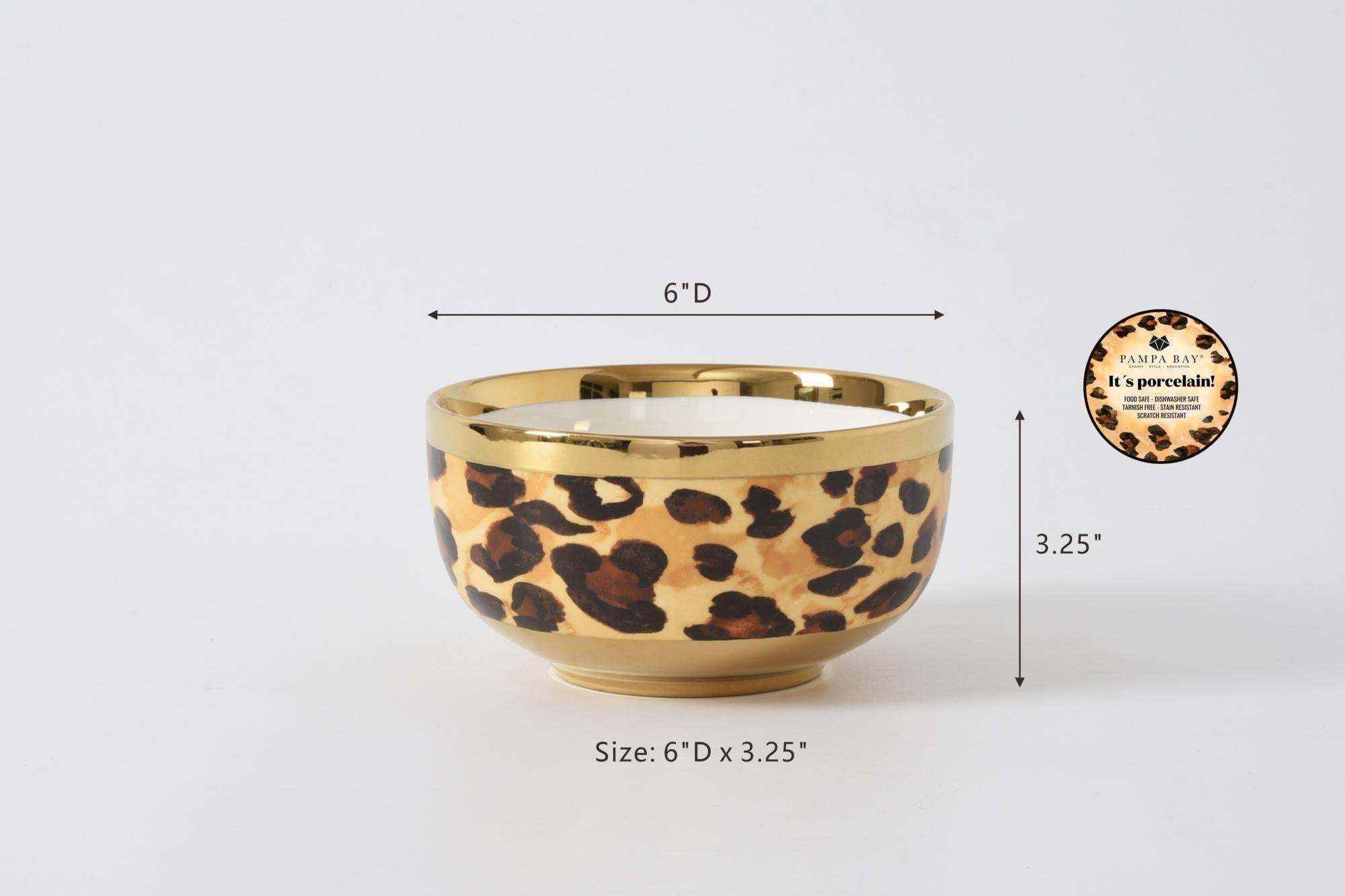 Bowl - Small Leopard