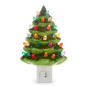 Seasonal - Nightlight - Vintage Tree - Green