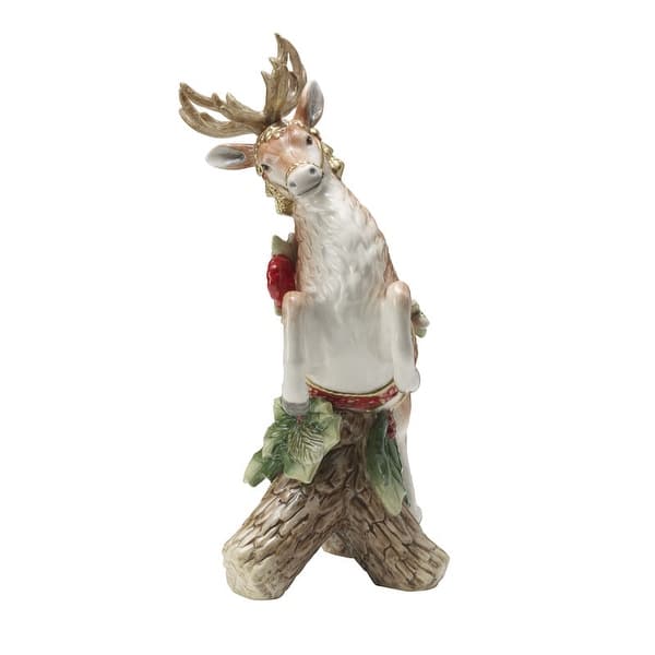 Seasonal - Candle Holder - Leaping Deer