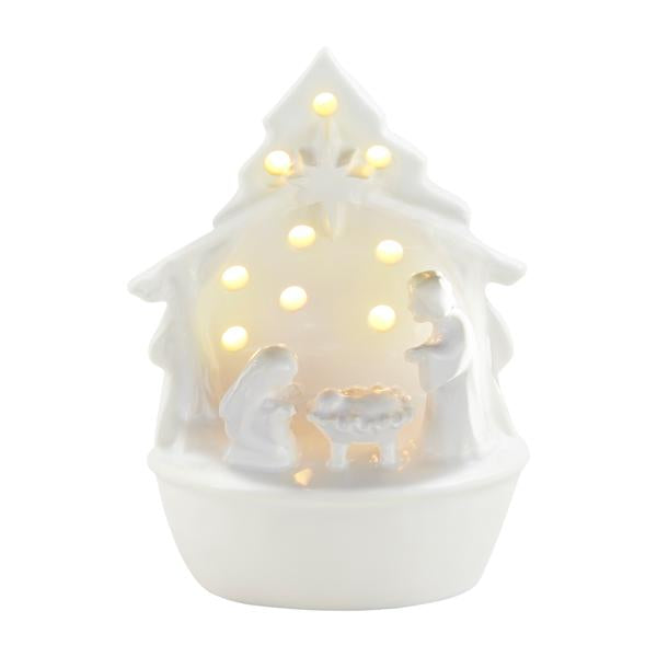 Seasonal - Nativity - Light Up Porcelain