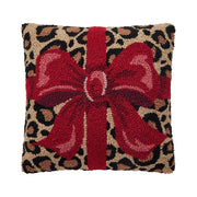 Seasonal - Pillow - Leopard Present Hook - 16”x16”
