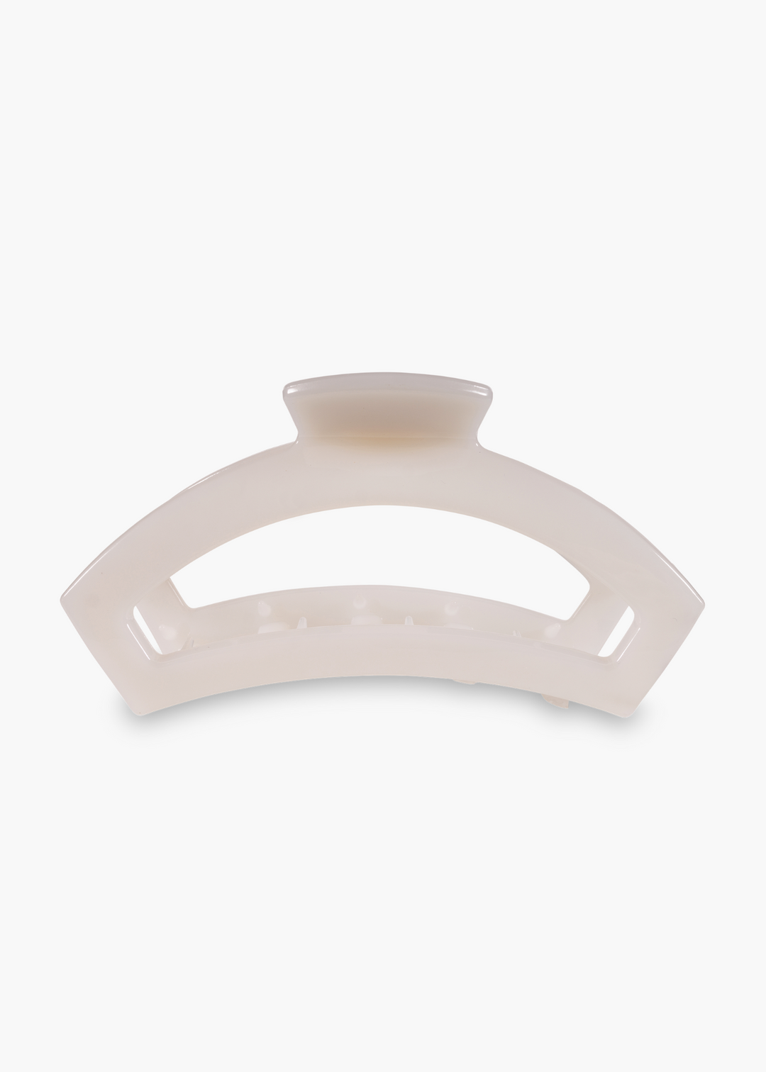 Accessories - Hair Clip - Large Open - Coconut White