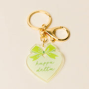 Accessories - Keychain - Acrylic Sweetheart Bow - Kappa Delta
