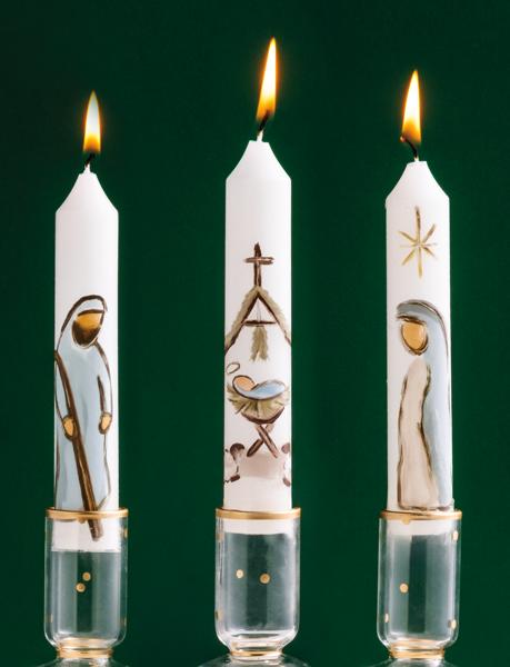 Seasonal - Candles - Mini Nativity Taper