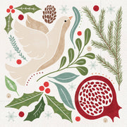 Seasonal - Napkins - Cocktail - Winter Berry Dove