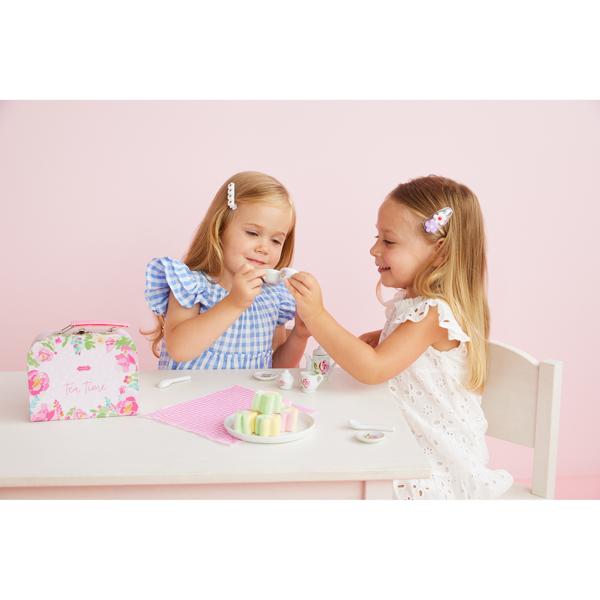 Children - Tea Set - Pink Ceramic