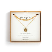 Jewelry- Necklace - Wrapped in Prayer - Gold