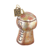 Seasonal - Ornament - Cheers Cork - 2.25"