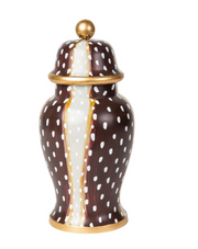 Ginger Jar - Enameled - Antelope - Large