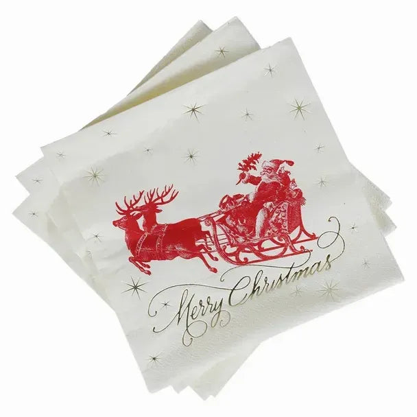 Seasonal - Napkins - Merry Christmas